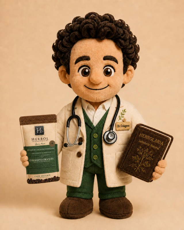 Dr. Colágeno, guía ilustrado de Herbol 1947