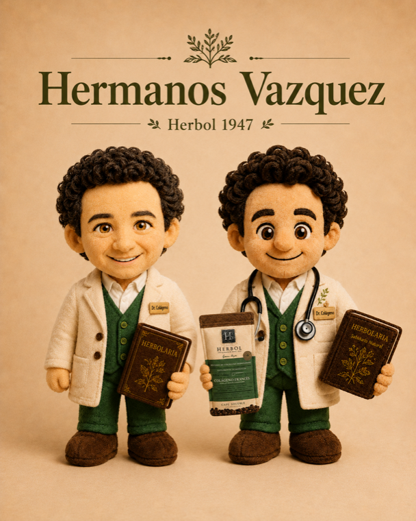 Los hermanos Vázquez, representación ilustrada del legado familiar de Herbol 1947